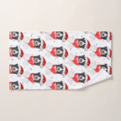 Berner Sennenhond Kerstmis Handdoek (Handdoek)