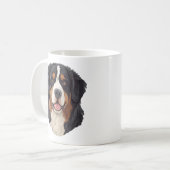 Berner Sennenhond Koffiemok (Voorkant links)