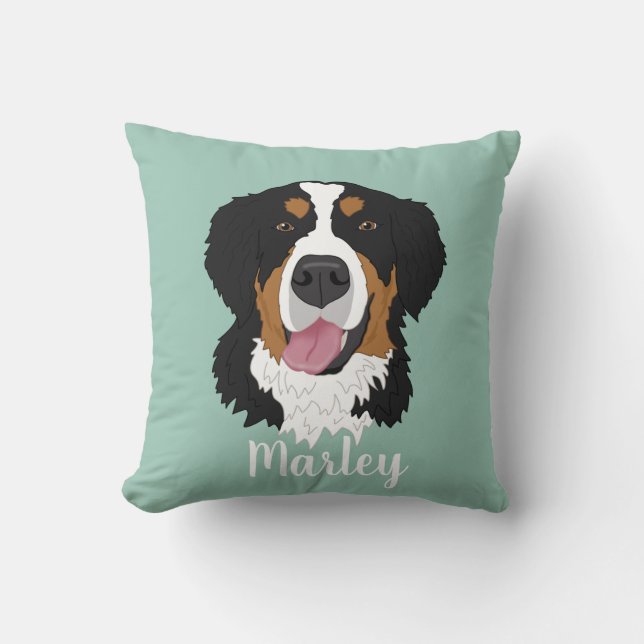 Berner Sennenhond  Kussen (Voorkant)
