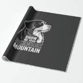 Berner Sennenhond Laat Me Jouw Cadeaupapier (Uitgerold)