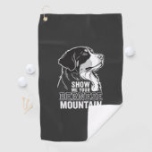 Berner Sennenhond Laat Me Jouw Golfhanddoek (Insitu)