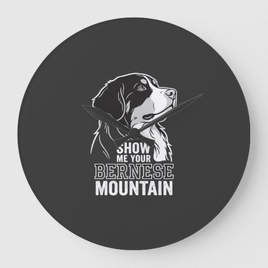 Berner Sennenhond Laat Me Jouw Grote Klok (Voorkant)