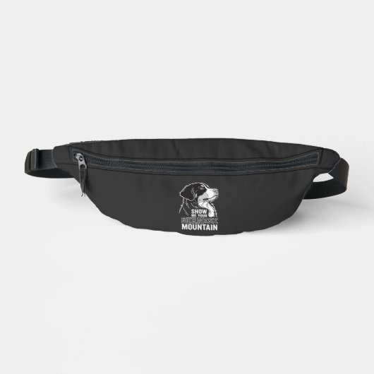 Berner Sennenhond Laat Me Jouw Heuptasje (Voorkant)