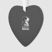 Berner Sennenhond Laat Me Jouw Ornament (voorkant)