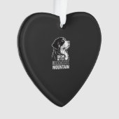 Berner Sennenhond Laat Me Jouw Ornament (voorkant)