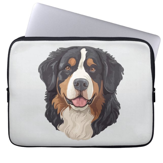 Berner Sennenhond Laptop Sleeve (Voorkant)