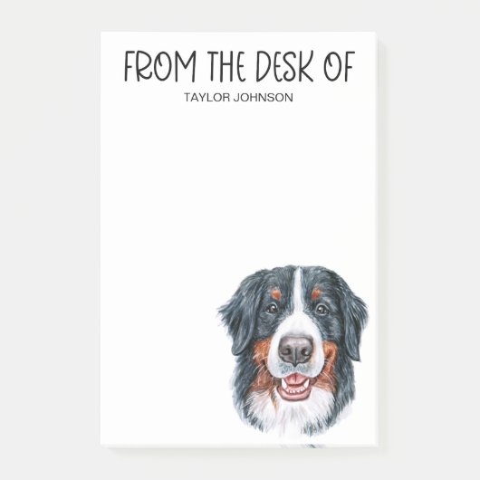 Berner Sennenhond Liefhebber Post-it Notities Post-it® Notes (Voorkant)
