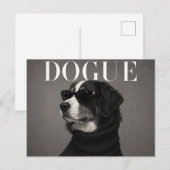 Berner Sennenhond Luxe Mode Briefkaart (Voorkant / Achterkant)