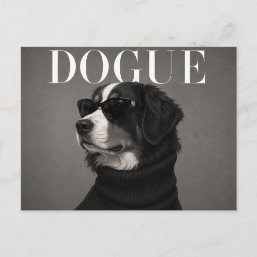 Berner Sennenhond Luxe Mode Briefkaart (Voorkant)