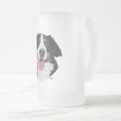 Berner Sennenhond Matglas Bierpul (Voorkant rechts)