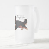 Berner Sennenhond Matglas Bierpul (Voorkant rechts)
