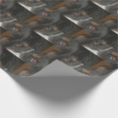 Berner Sennenhond Ogen Cadeaupapier (Hoek)