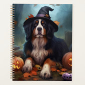 Berner Sennenhond Pompoenen Halloween Griezelen Planner (Voorkant)