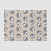 Berner Sennenhond Puppy Schilderen Schattigee Pet  Tissuepapier (Voorkant)