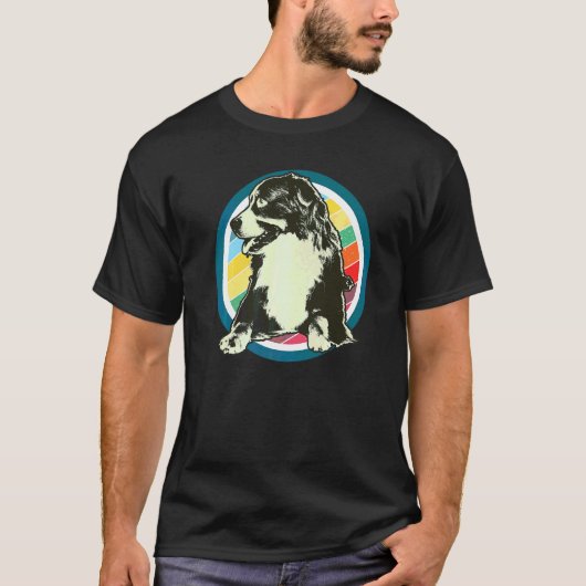 Berner Sennenhond Ras  43 T-shirt (Voorkant)