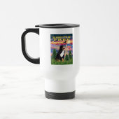 Berner Sennenhond Reisbeker (Links)