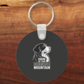 Berner Sennenhond Show Me Your Sleutelhanger (Voorkant)