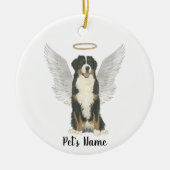Berner Sennenhond Sympathie Herdenking Keramisch Ornament (Voorkant)