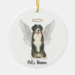 Berner Sennenhond Sympathie Herdenking Keramisch Ornament