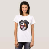 Berner Sennenhond T-shirt (Voorkant volledig)