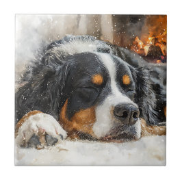 Berner Sennenhond Tegeltje