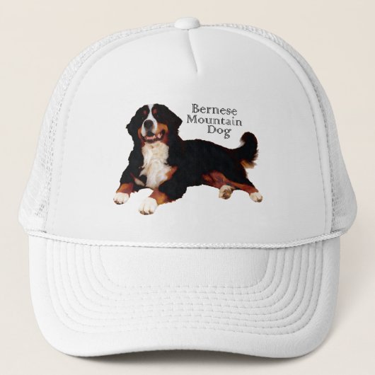 Berner Sennenhond Trucker Pet (Voorkant)
