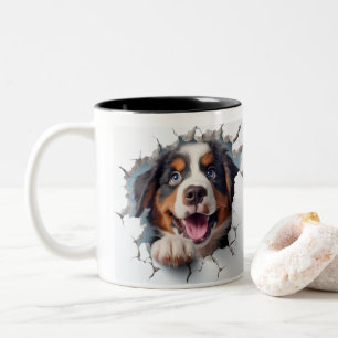 Berner Sennenhond Tweekleurige Koffiemok