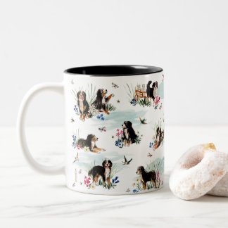 BERNER SENNENHOND TWEEKLEURIGE KOFFIEMOK