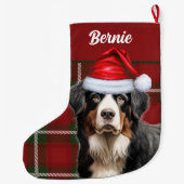 Berner Sennenhond vakantie gespeeld met de naam va Grote Kerstsok (Achterkant)