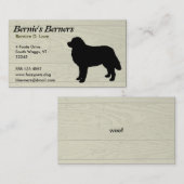 Berner Sennenhond Visitekaartje (Voorkant / Achterkant)