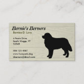 Berner Sennenhond Visitekaartje (Voorkant)