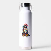 Berner Sennenhond x kerstverlichting Waterfles (Voorkant)