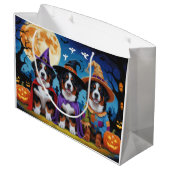 Berner Sennenhonden Pompoen Halloween Grappig Groot Cadeauzakje (Achterkant Gekanteld)