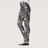 Berner Sennenhonden Pompoen Halloween Grappig Leggings (Links)