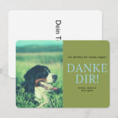 Berner Sennenhund Bedankkaart (Voorkant / Achterkant)