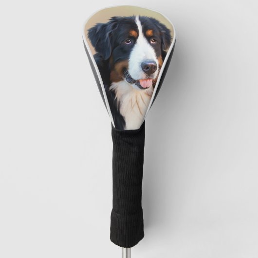 Berner Sennenhund Golfheadcover (Voorkant)