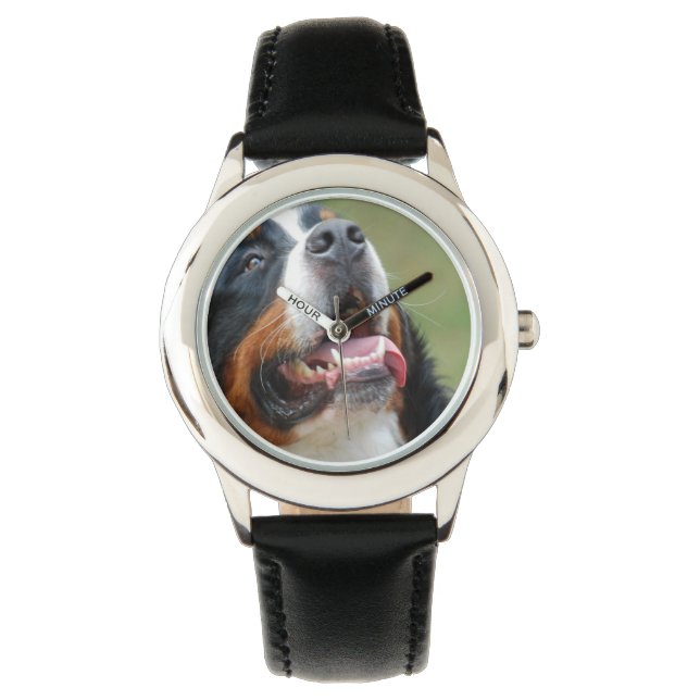 Berner Sennenhund Horloge (Voorkant)