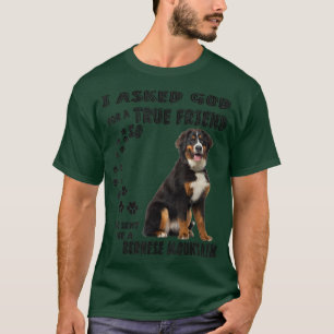 Berner Sennenhund Quote mam Papa Print, Bernese Mo T-shirt