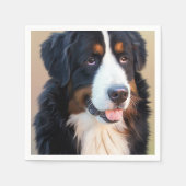 Berner Sennenhund Servetten (Voorkant)