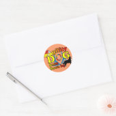 Bernese Agility Gifts Ronde Sticker (Envelop)