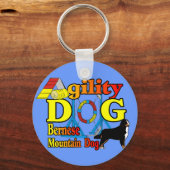 Bernese Agility Gifts Sleutelhanger (Voorkant)