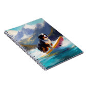 Bernese Berg Beach Surfing Schilderij Notitieboek (Rechterzijde)