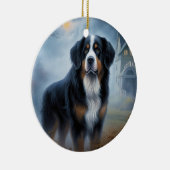 Bernese berg Halloween eng Keramisch Ornament (Rechts)