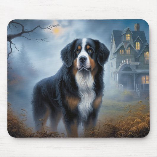Bernese berg Halloween eng Muismat (Voorkant)