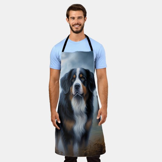 Bernese berg Halloween eng Schort (Gedragen)