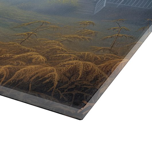 Bernese berg Halloween eng Snijplank (Hoek)