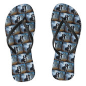 Bernese berg Halloween eng Teenslippers (Voetbed)