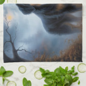 Bernese berg Halloween eng Theedoek (Gevouwen)