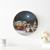 Bernese Berg Karavaan Kerstmis Avontuur Grote Klok (Huis)