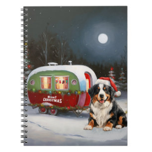 Bernese Berg Karavaan Kerstmis Avontuur Notitieboek